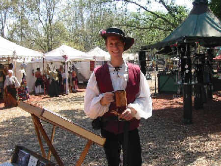 Vince Conaway at the Bay Area Renaissance Festival 2006