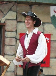 Vince Conaway at the St. Louis Renaissance Festival, 2006