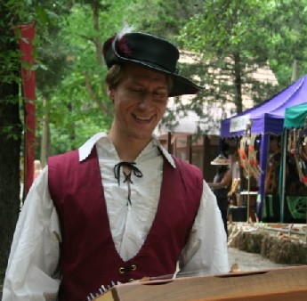 Vince Conaway at the St. Louis Renaissance Festival, 2006